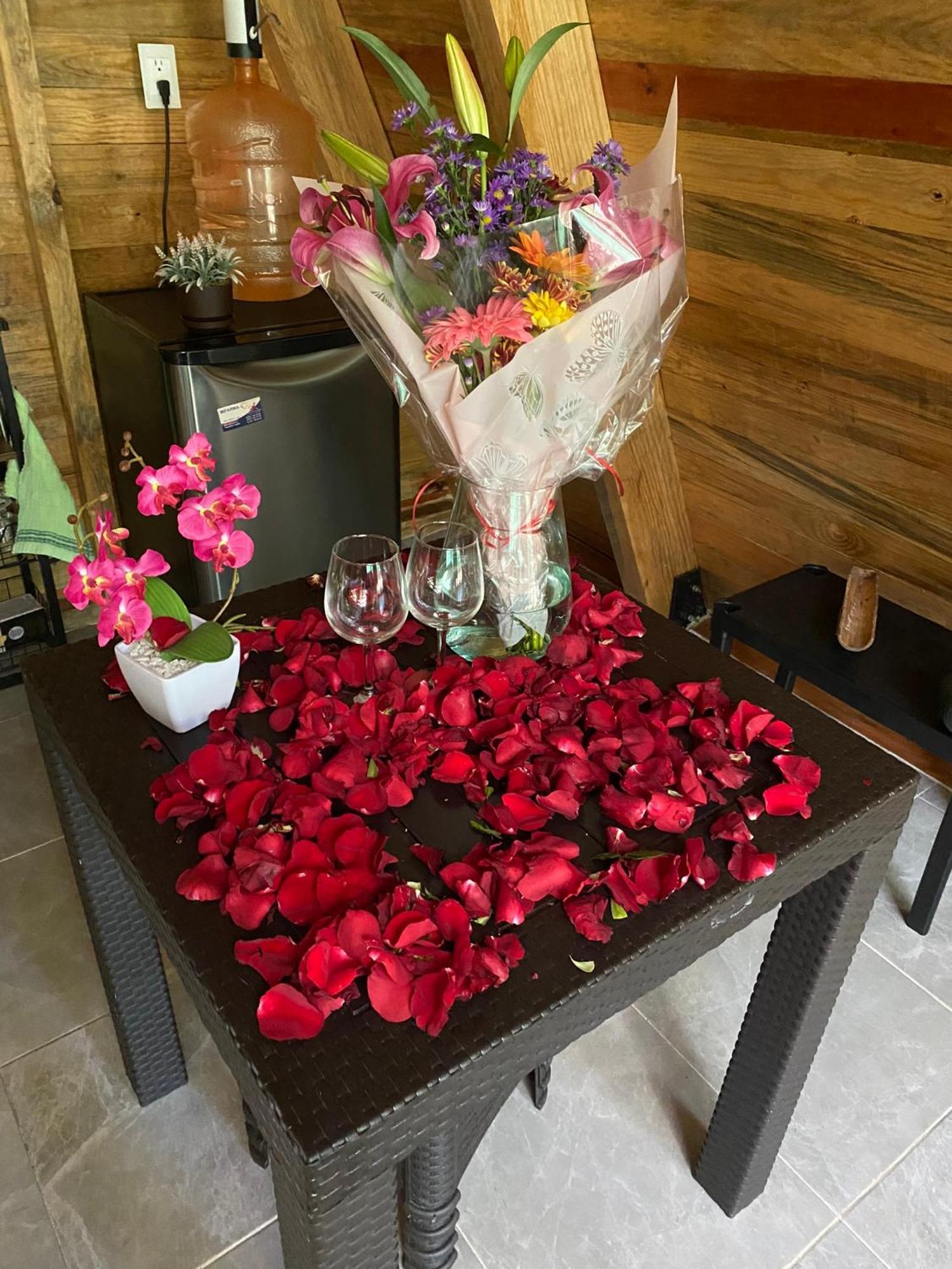 Cabanas Alpina, Romantica Y Acogedora A 10 Minutos Del Centro 迪坡斯特兰 外观 照片